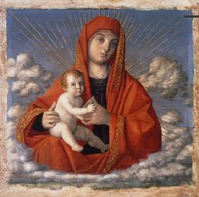 N.Rondinelli, Maria mit Kind in Wolken