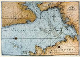 North Sea, map