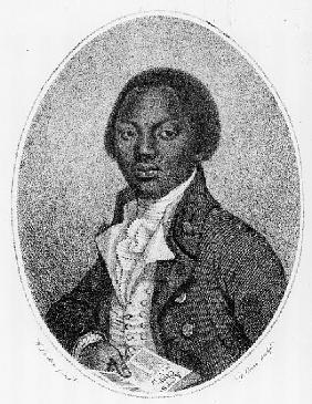 Olaudah Equiano alias Gustavus Vassa, a slave