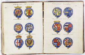 Order Of The Garter With The Arms Of The Knights Of The Garter From Its Foundation Until 1603