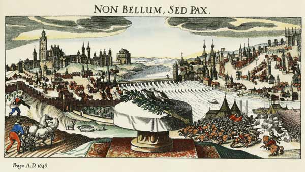 Prag / Ansicht um 1625 van 