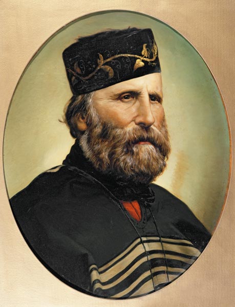 Portrait of Giuseppe Garibaldi van 