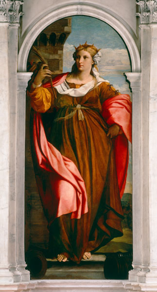 Palma il Vecchio, Heilige Barbara van 