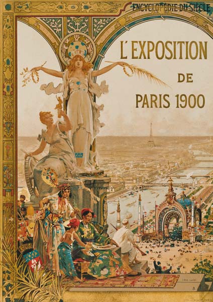 Paris, World Fair 1900, Poster van 