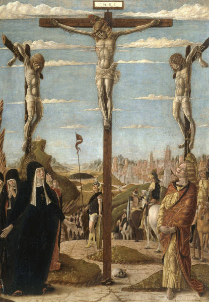 Paduanisch 1460, Kreuzigung Christi van 