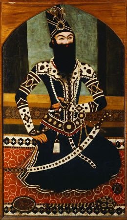 Portrait Of Fath Ali Shah Qajar van 
