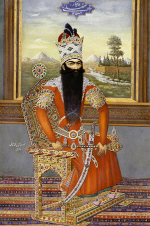 Portrait Of Sultan Fath Ali Shah Qajar van 