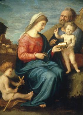 Piero di Cosimo, Heilige Familie