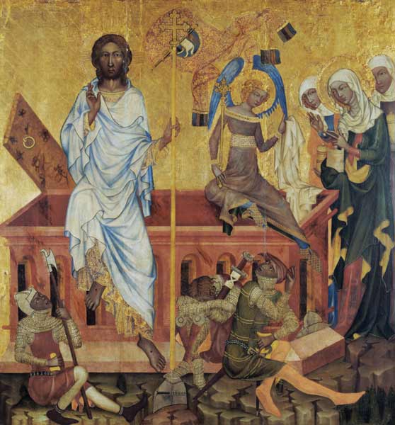 Resurrection of Christ/Hohenfurth/c.1350 van 