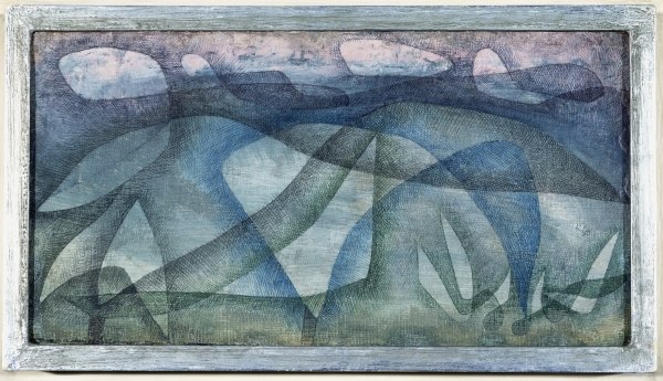 Rainy Day, 1931 (no 150) (oil and pen & brush and coloured ink on gessoed burlap)  van 