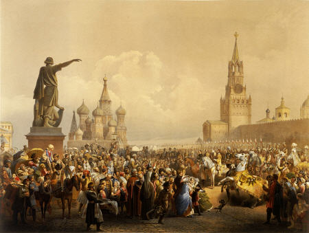 Red Square With St van 