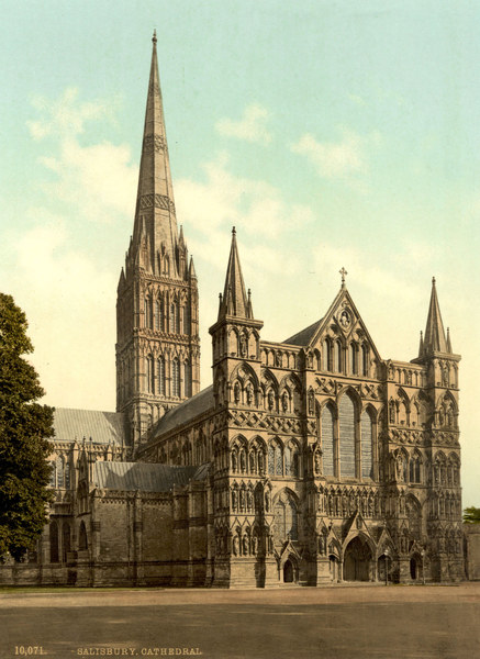 Salisbury Cathedral van 