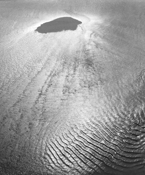 Sand, Porbandar (b/w photo)  van 