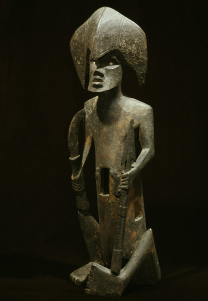 Statuette, Teke, Kongo / Holz van 