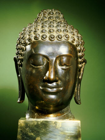 Sukhothai Bronze Head Of Buddha van 