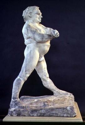 Study for Naked Balzac by Auguste Rodin (1840-1917), c.1892 (plaster) van 