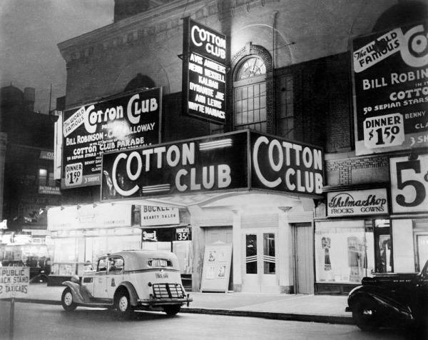The Cotton Club in Harlem, New York van 