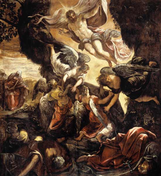 Tintoretto, Auferstehung Christi van 