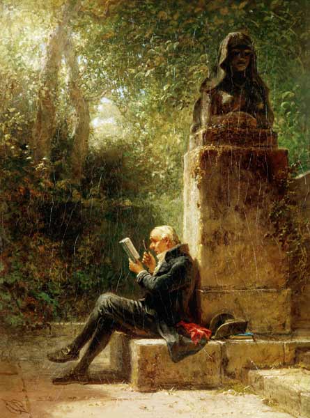 The Philosopher (The Reader In The Park) van 