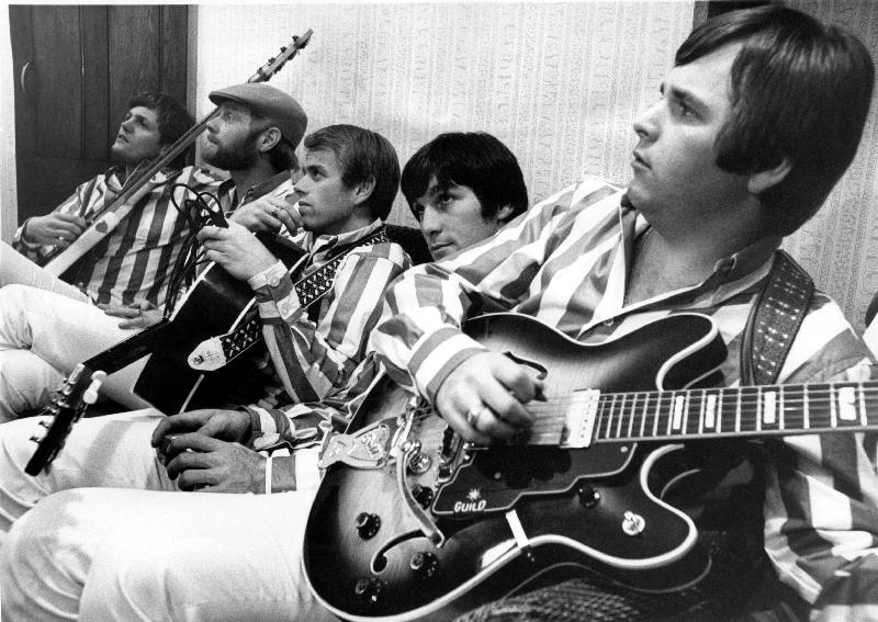 The Beach Boys July 11, on tour van 