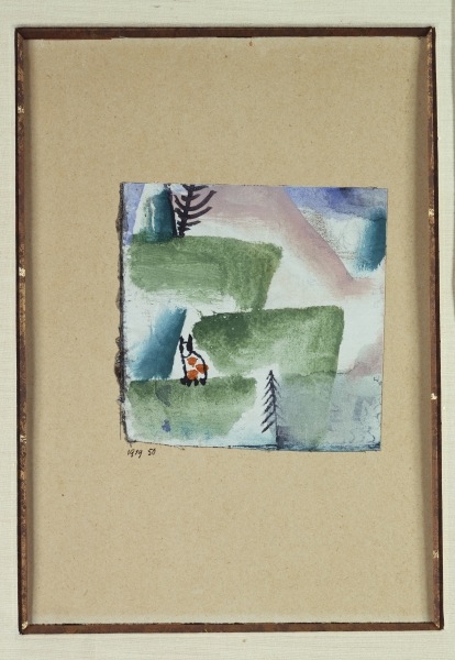 The Territory of a Tom Cat, 1919 (w/c on linen mounted on board)  van 
