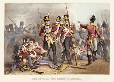The Buffs At The Battle Of Albuera van 