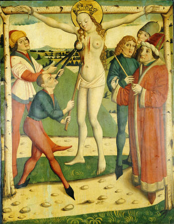 The Martyrdom Of Saint Catherine With The Donor Wumbart Rural Dean And Parish Priest Of Zelhafen van 