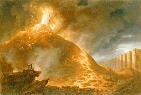 The Eruption Of Vesuvius, 1768, Francesco Fidanza (1747-1819)