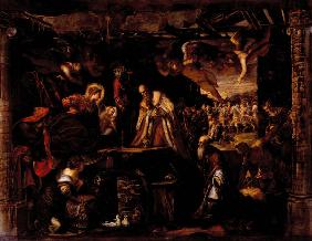 Tintoretto, Anbetung der Koenige