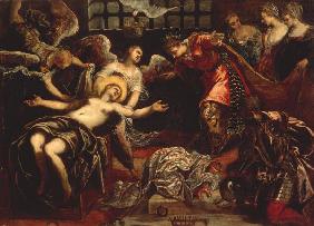 Tintoretto, Hl.Katharina im Kerker