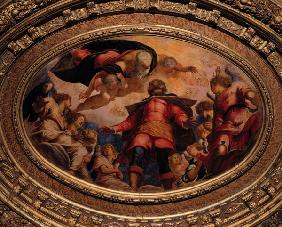 Tintoretto, Rochus in der Glorie