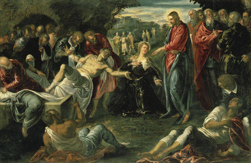 Tintoretto, Auferweckung Lazarus van 