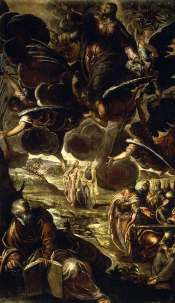 Tintoretto, Christi Himmelfahrt van 
