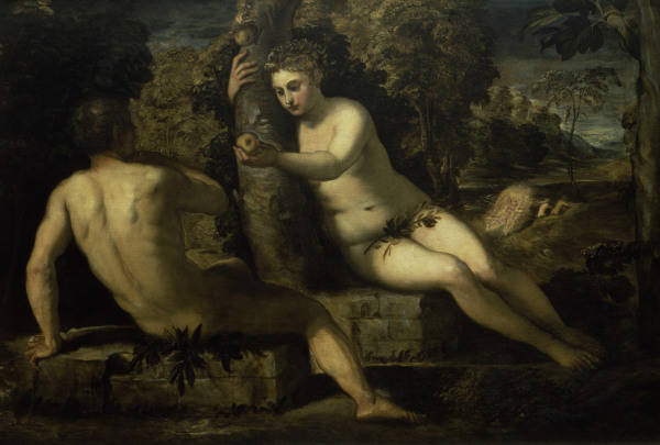 Tintoretto, Der Suendenfall van 