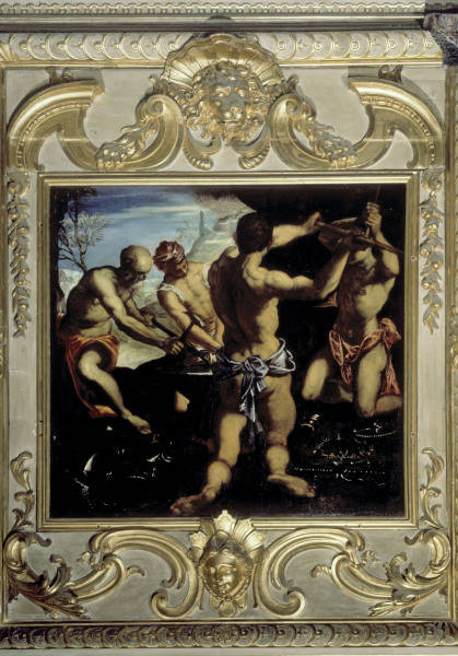 Tintoretto, Schmiede des Vulkan van 