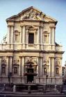 The facade of the church, designed by Carlo Rainaldi (1611-91) 1665 (photo)