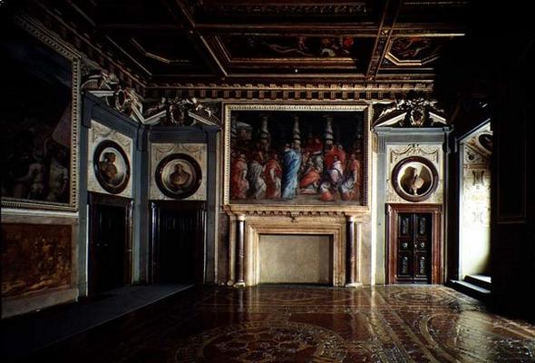 The Sala di Leone X designed by Giorgio Vasari (1511-74) 1562 (photo) van 
