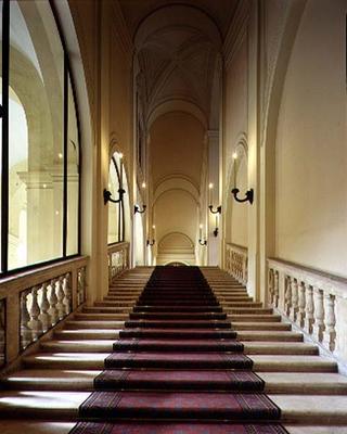 The 'Scalone d'Onore' (Stairs of Honour) designed by Flaminio Ponzio (c.1560-1613) (photo) van 