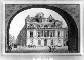 Vienna / Old University / Etching / 1825