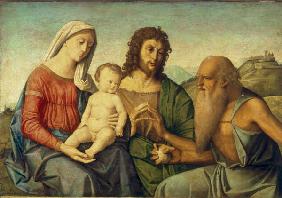 V.Catena, Maria mit Kind u.Heiligen