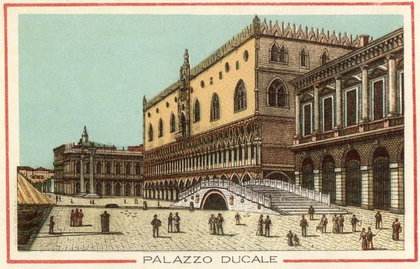 Venice, Doges palace van 