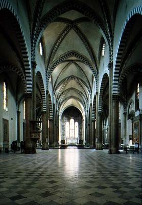 View of the interior designed by Jacopo Talenti (c.1300-62) van 
