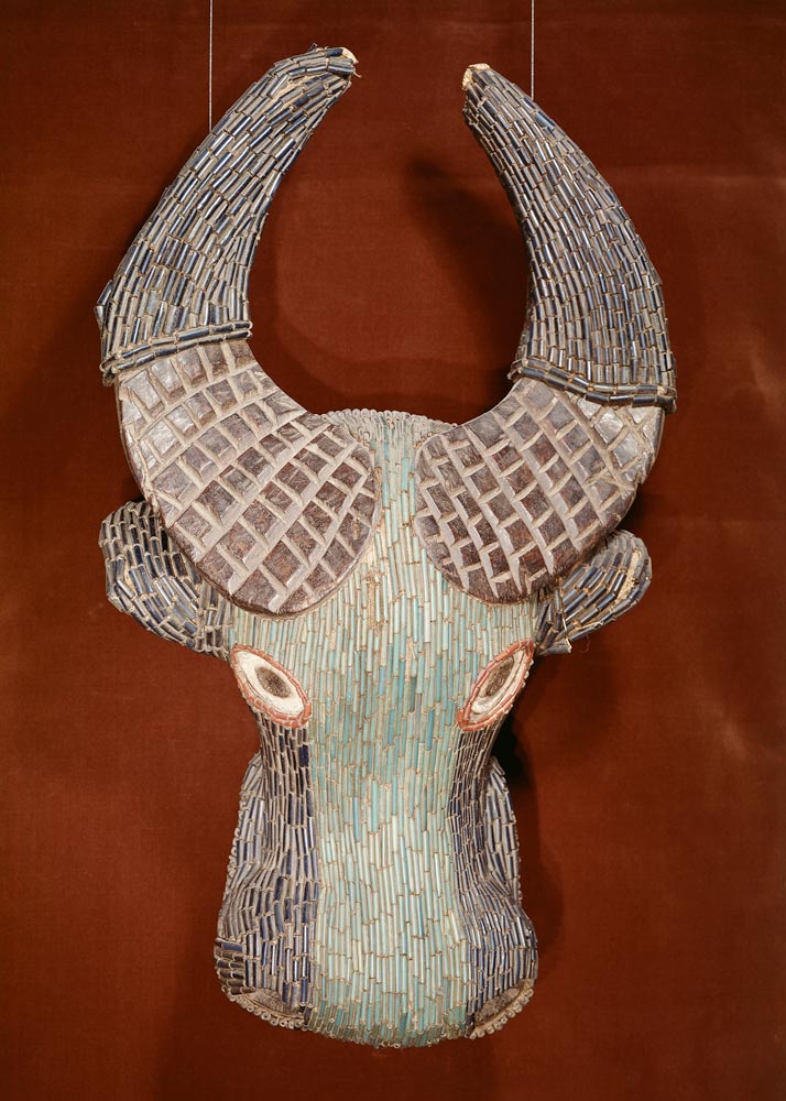 Water Buffalo Mask / Bamileke, Gabun / van 