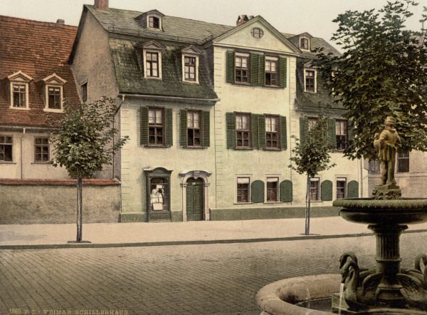 Weimar , Schillers House van 
