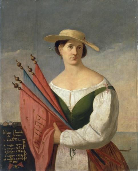 Wettruderin Maria Boscola / Gem.1784 van 