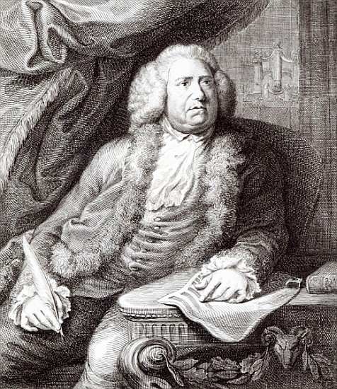 William Boyce (1710-79), composer and master of the orchestra to King George III, frontispiece ; eng van 