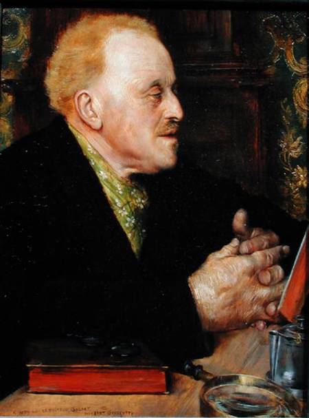 Dr. Paul Gachet (1828-1909) van Norbert Goeneutte