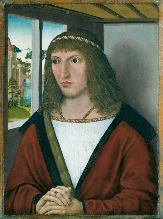 Portrait of the Younger Elector Frederick the Wise of Saxony van Nürnberger Meister um 1490