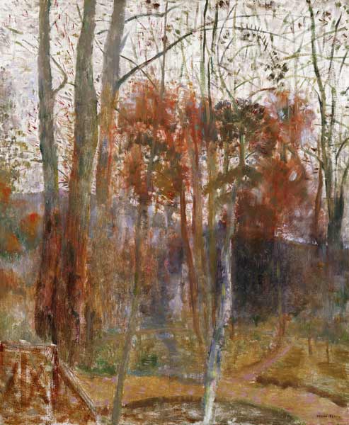 Trees in Bièvres van Odilon Redon