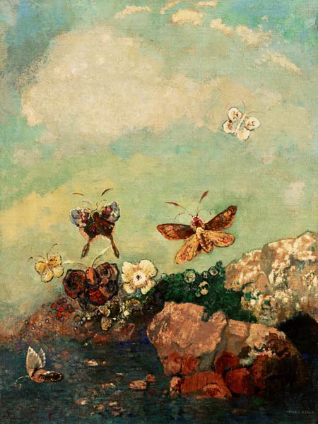 Butterflies van Odilon Redon